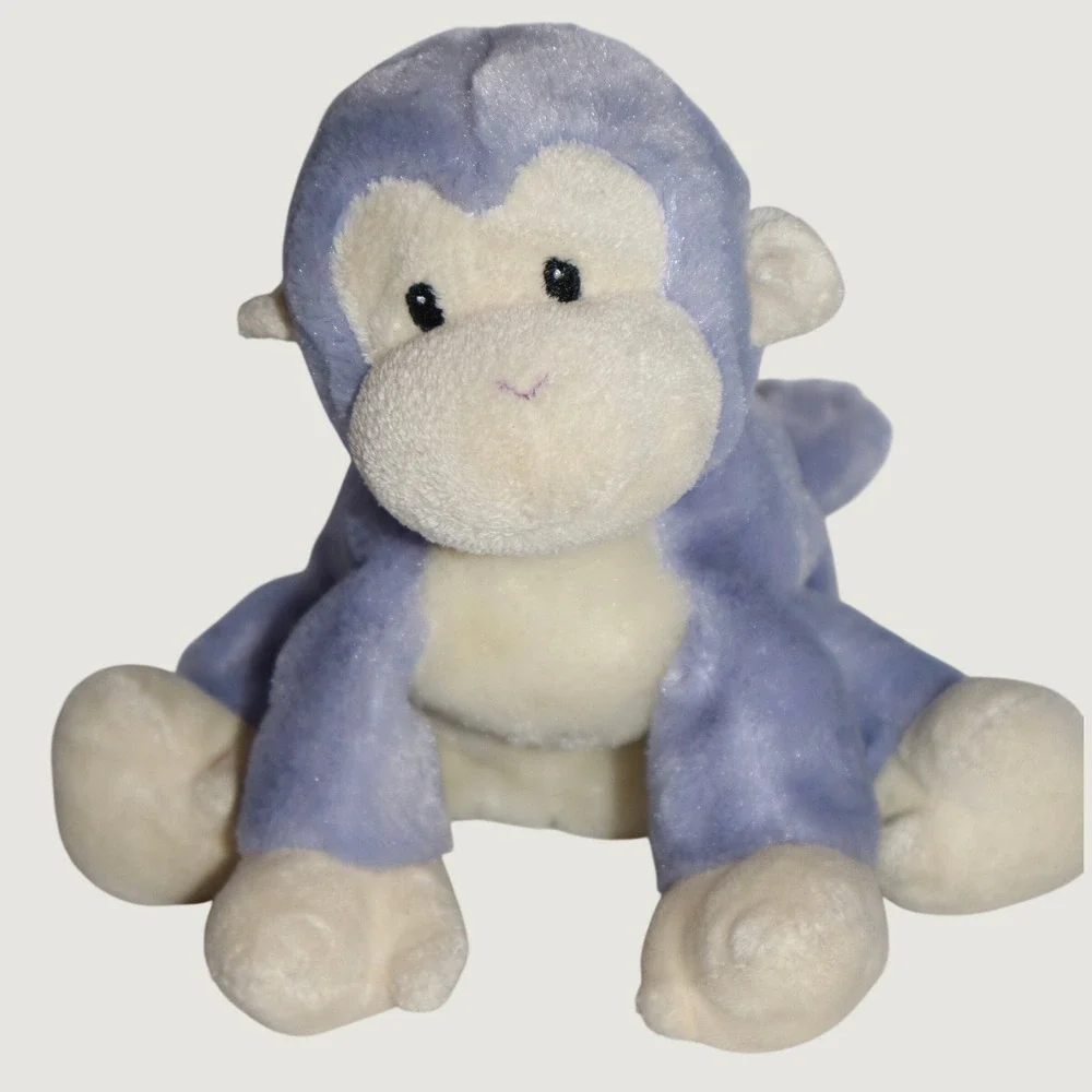 Baby GUND Sweetscoops Swingz Monkey Plush Lavender Purple Cream Stuffed 58459